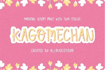 Kagomechan Demo Version font