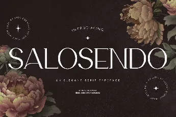 Salosendo Personal Use font