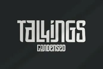 Tallings font