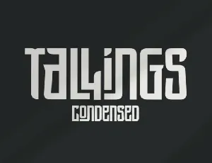 Tallings font