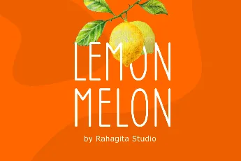 Lemon Melon font