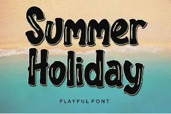 Summer Holiday - Personal Use font