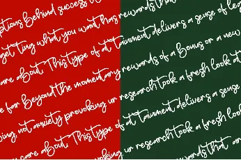 CHRISTMAS DEMO font