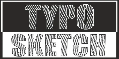 TYPO SKETCH DEMO font