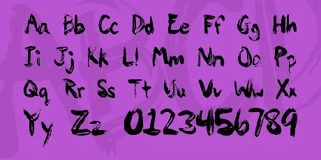 Painty Paint font