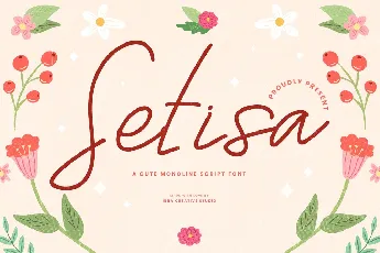 Setisa font