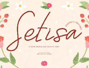 Setisa font