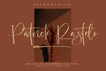 Patrick Rastelo font