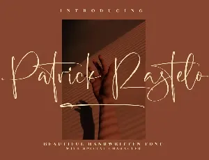 Patrick Rastelo font