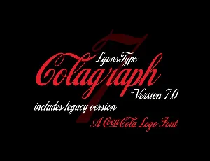 Colagraph font