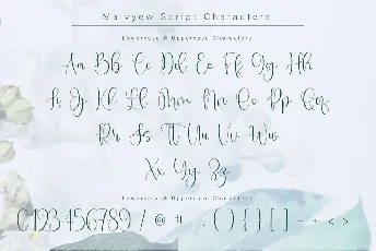 Malvyew font