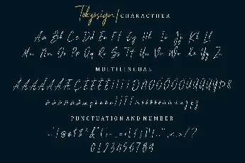 Tokyosign Demo Version font