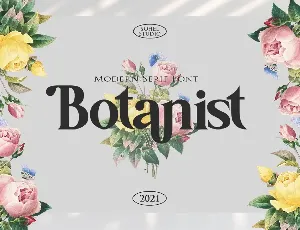 Botanist Demo font