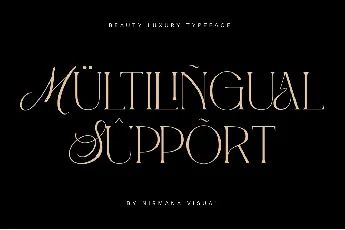 Beauty Luxury font