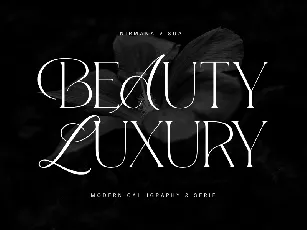 Beauty Luxury font