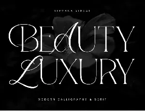 Beauty Luxury font