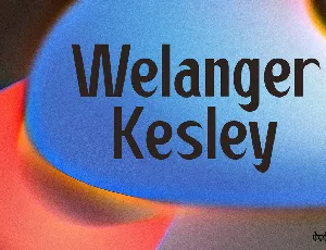 Welanger Kesley Demo font