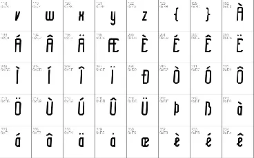 Hoven font