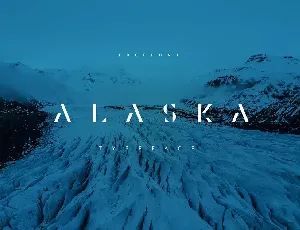 Alaska font