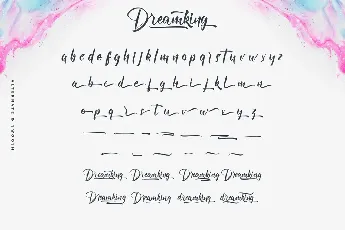 Dreamking Demo font