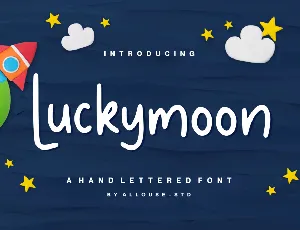 Luckymoon font