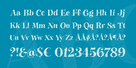 Gavabon font