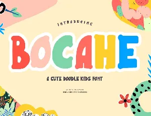 Bocahe font