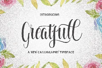 Greatfull Script font