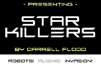 Star Killers font