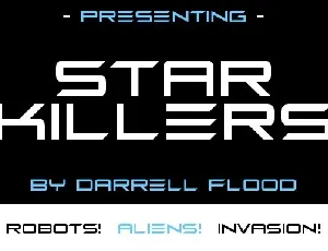 Star Killers font