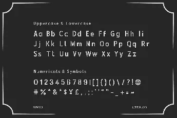 Navarro font