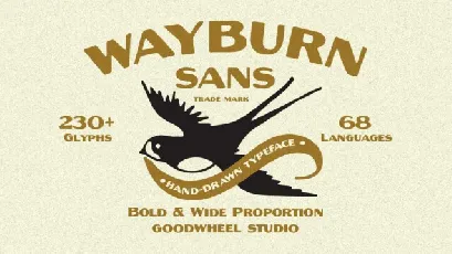 GW Wayburn font