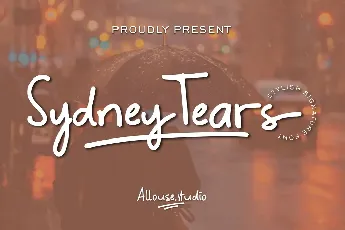 Sydney Tears Demo Version font