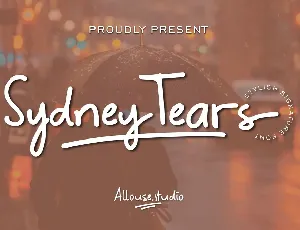 Sydney Tears Demo Version font