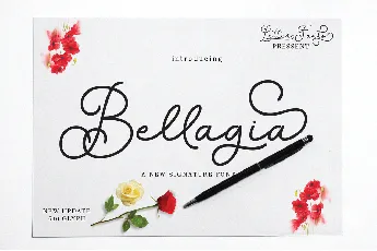 Bellagia demo font