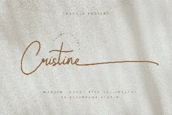 Cristine font