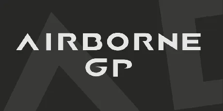 AIRBORNE GP font