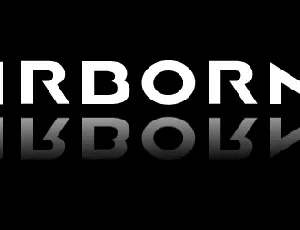 AIRBORNE GP font