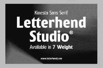 Kinesta font