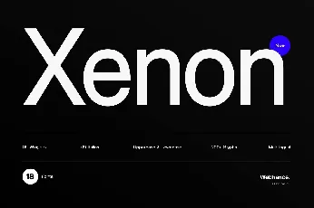 Xenon Nue font