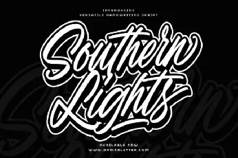 Southern Lights font