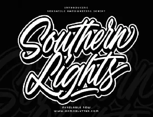 Southern Lights font