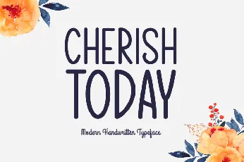 Cherish Today font