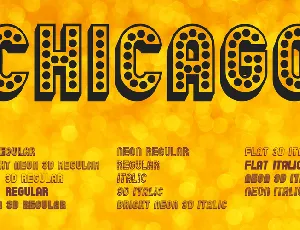 Chicago font