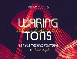 WARINGTONS DEMO font