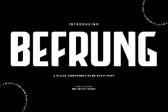 Befrung Personal Use font