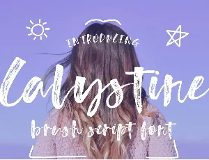 Calystine font