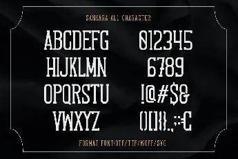 Sankara font