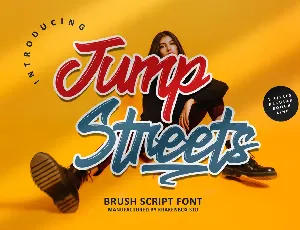 Jump Streets – Brush Script font