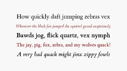 XETBook Serif font
